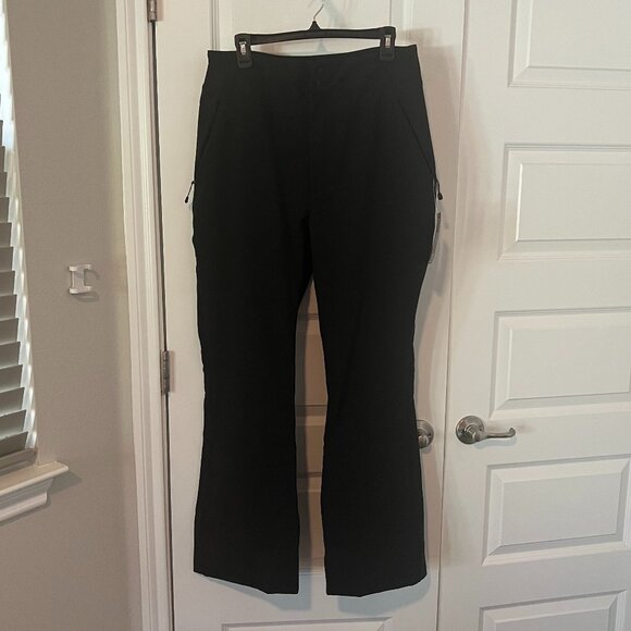 Eddie Bauer Black Women's Alpenglow High-Rise Ski Pants - Picture 1 of 7